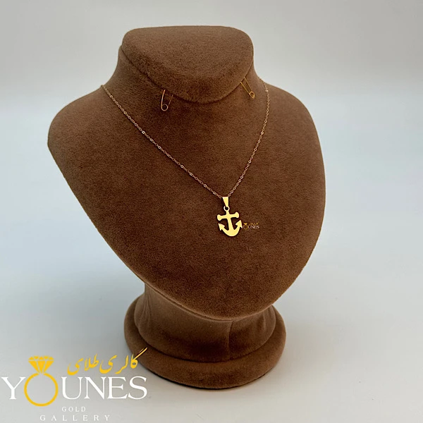 آویز لنگر طلا لیزری